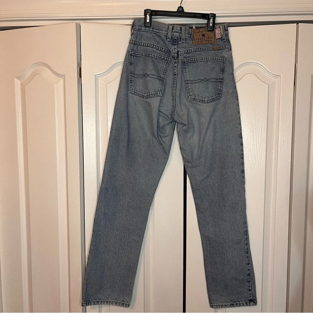 Vintage 90s Lucky Brand “Lucky You” Womens Jeans Classic Fit  Button Fly Sz 8/29 - Picture 3 of 8